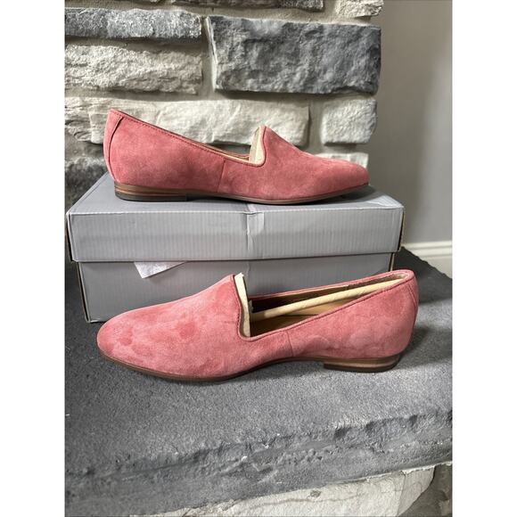 New Vionic Women's North Willa Slip-on Flats - Dusty Cedar Suede Women's Size 6M - Picture 2 of 8